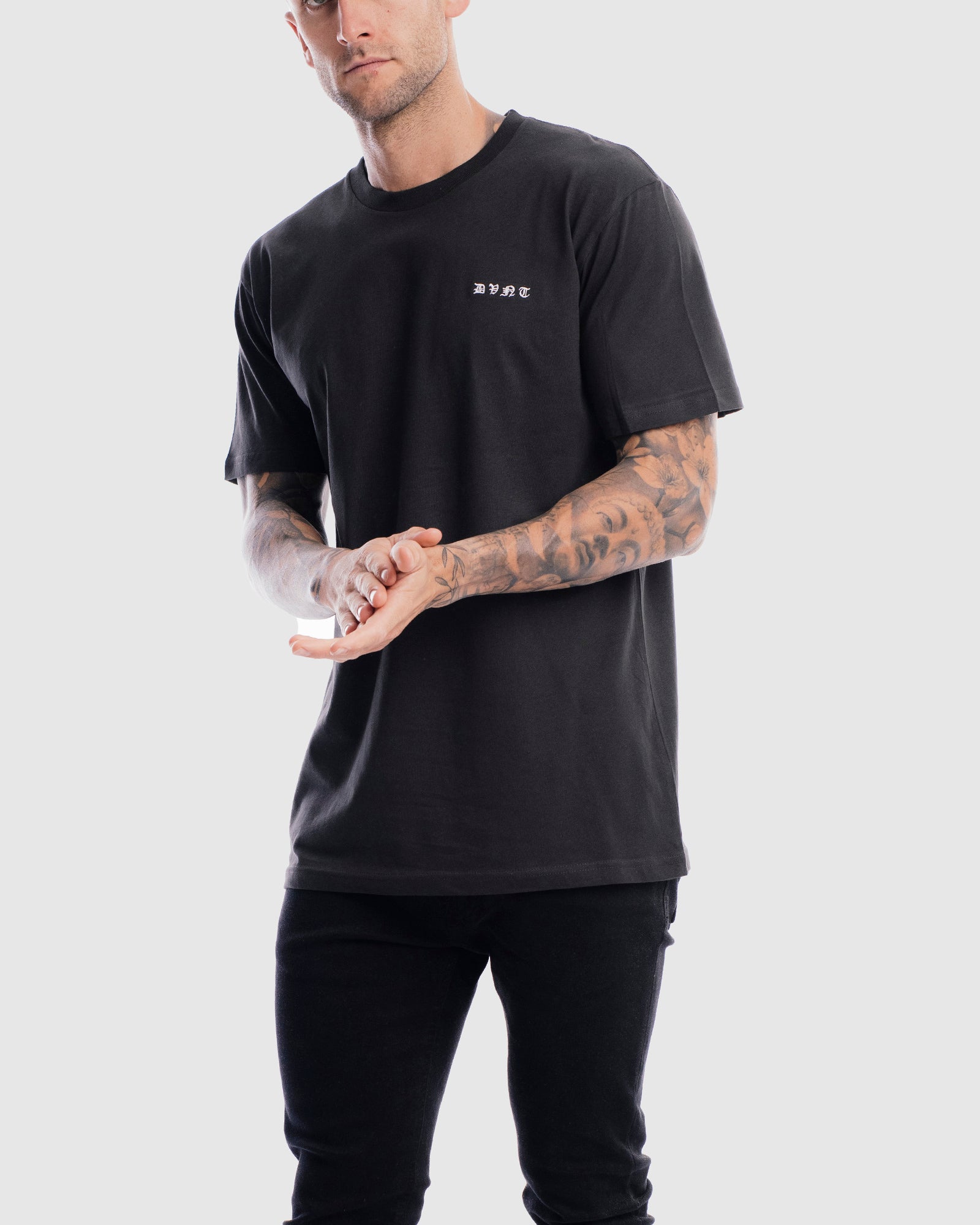 Saxon Embroidery Tee