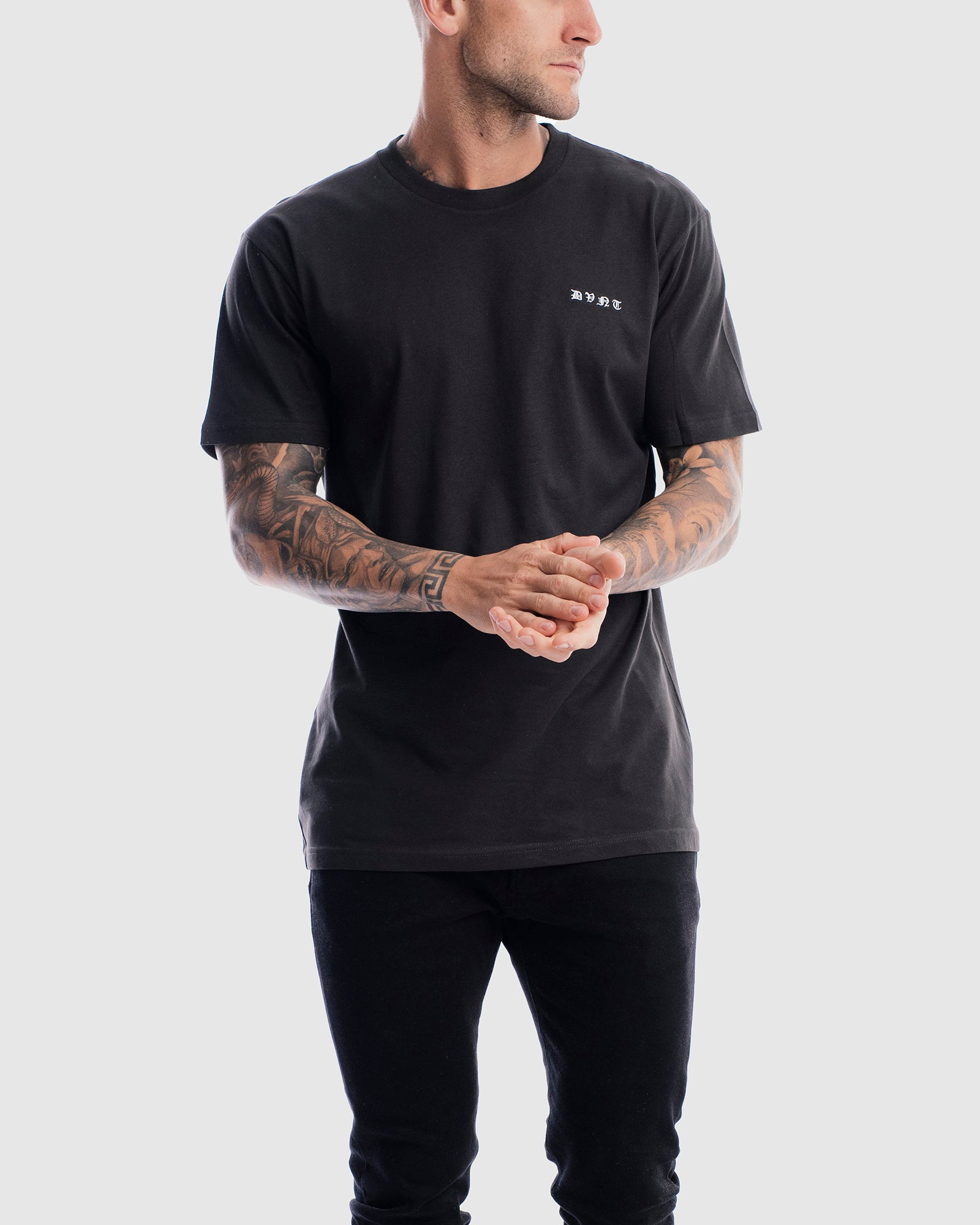 Saxon Embroidery Tee