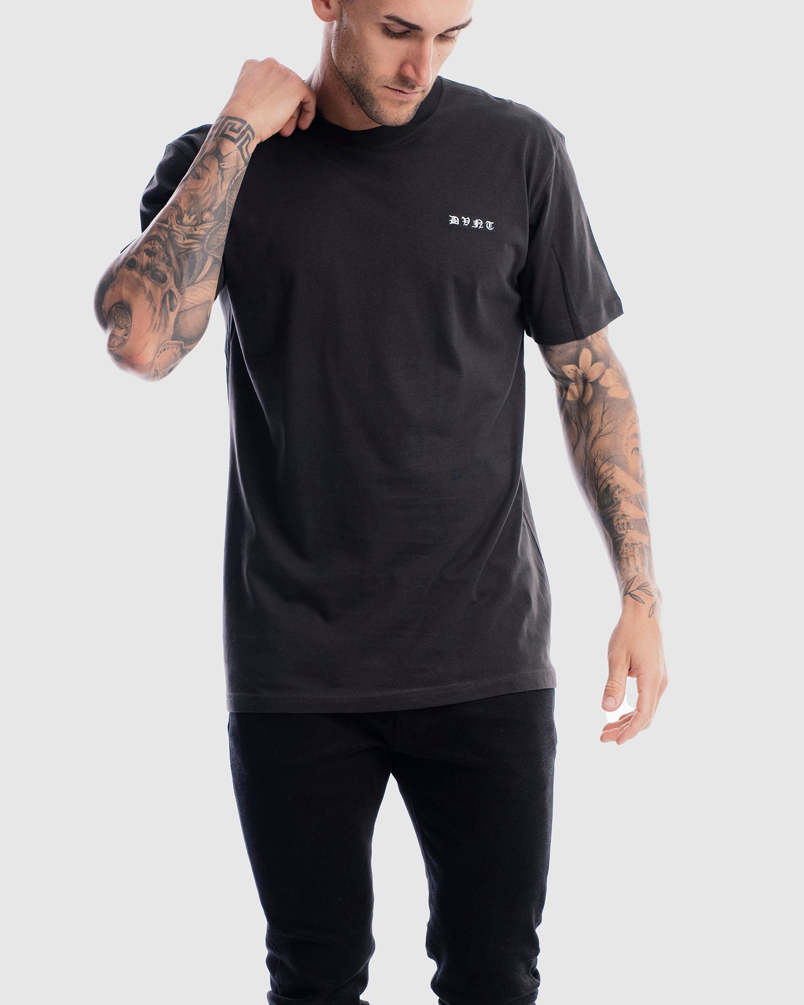 Saxon Embroidery Tee