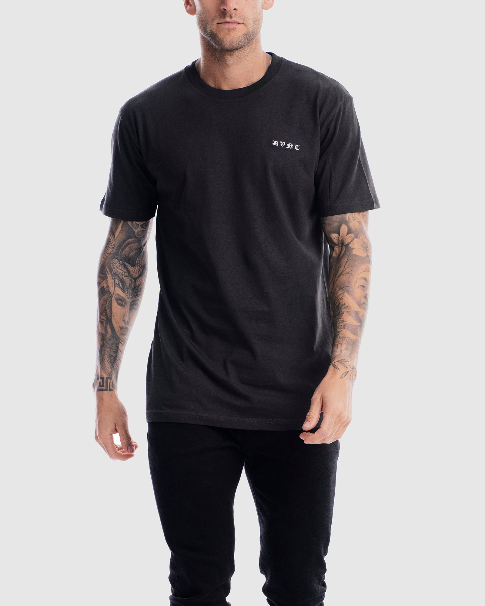 Saxon Embroidery Tee