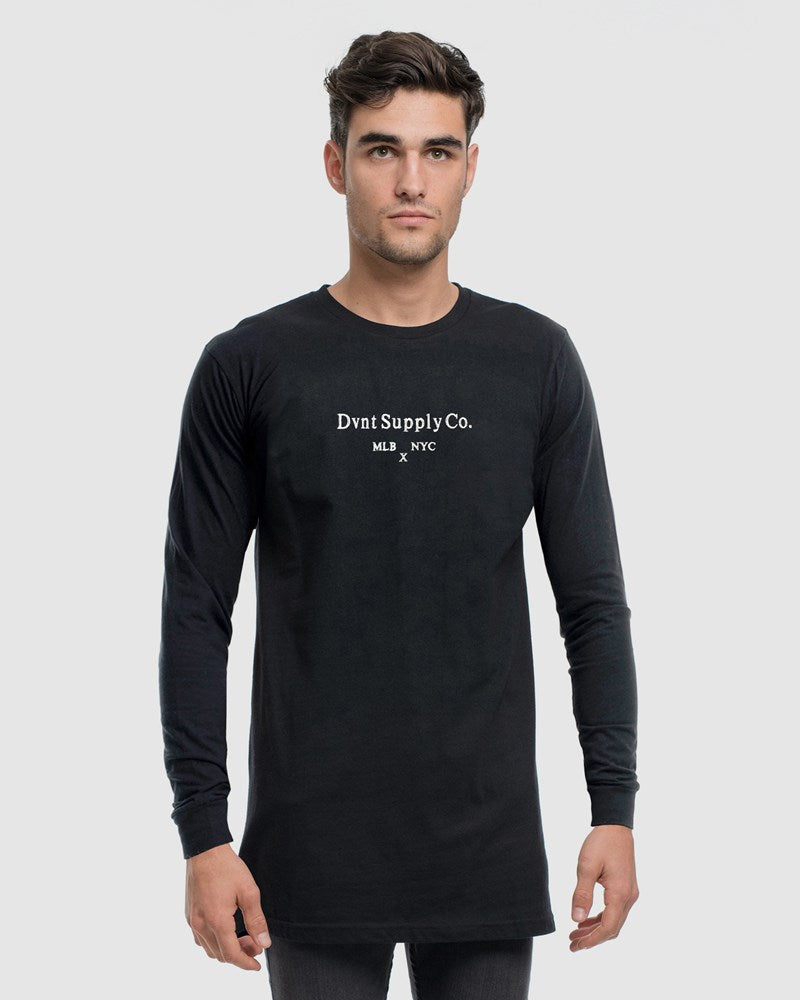 Scripture Embroidery Long Sleeve Tee