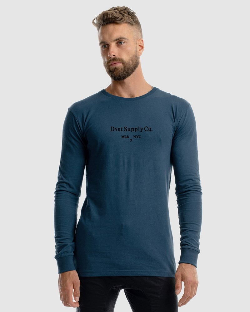 Scripture Embroidery Long Sleeve Tee