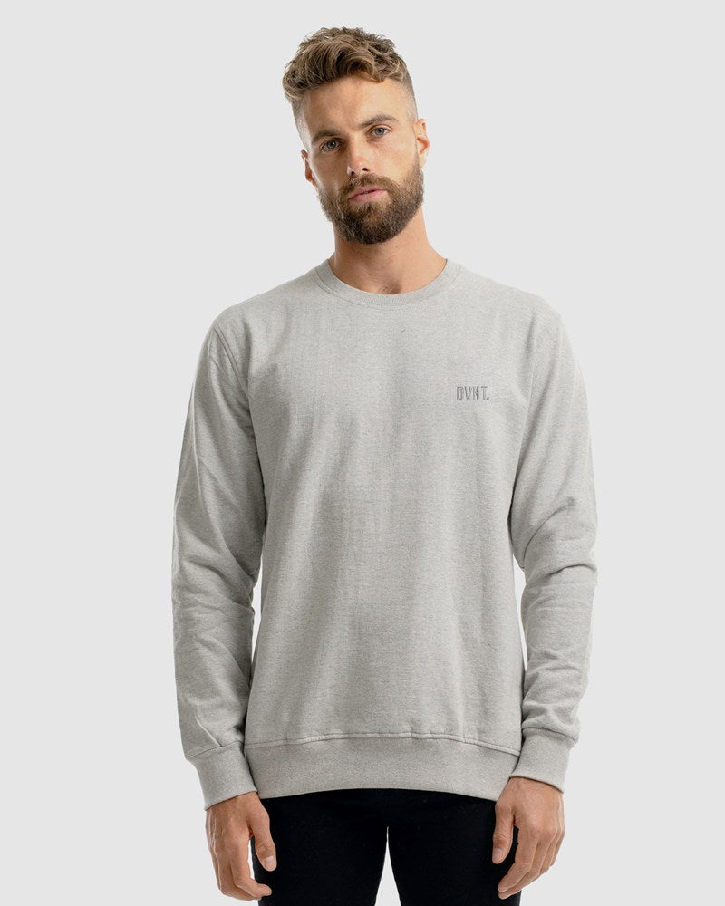 Drop Mono Embroidery Crewneck