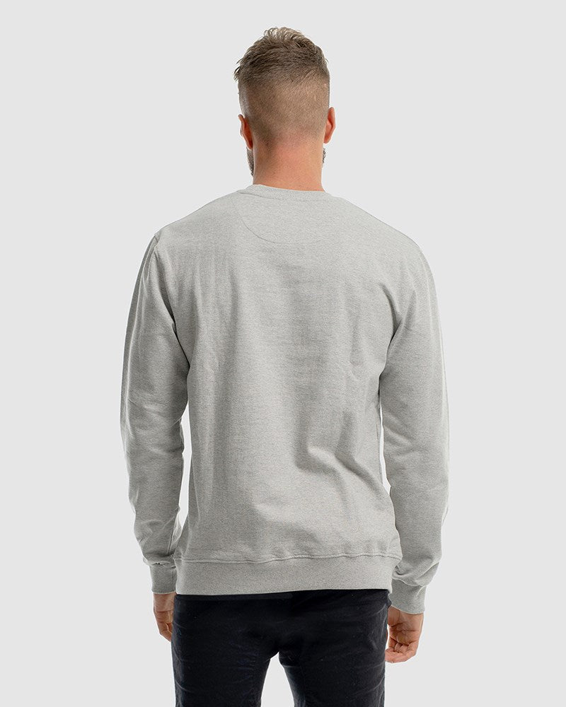 Drop Mono Embroidery Crewneck