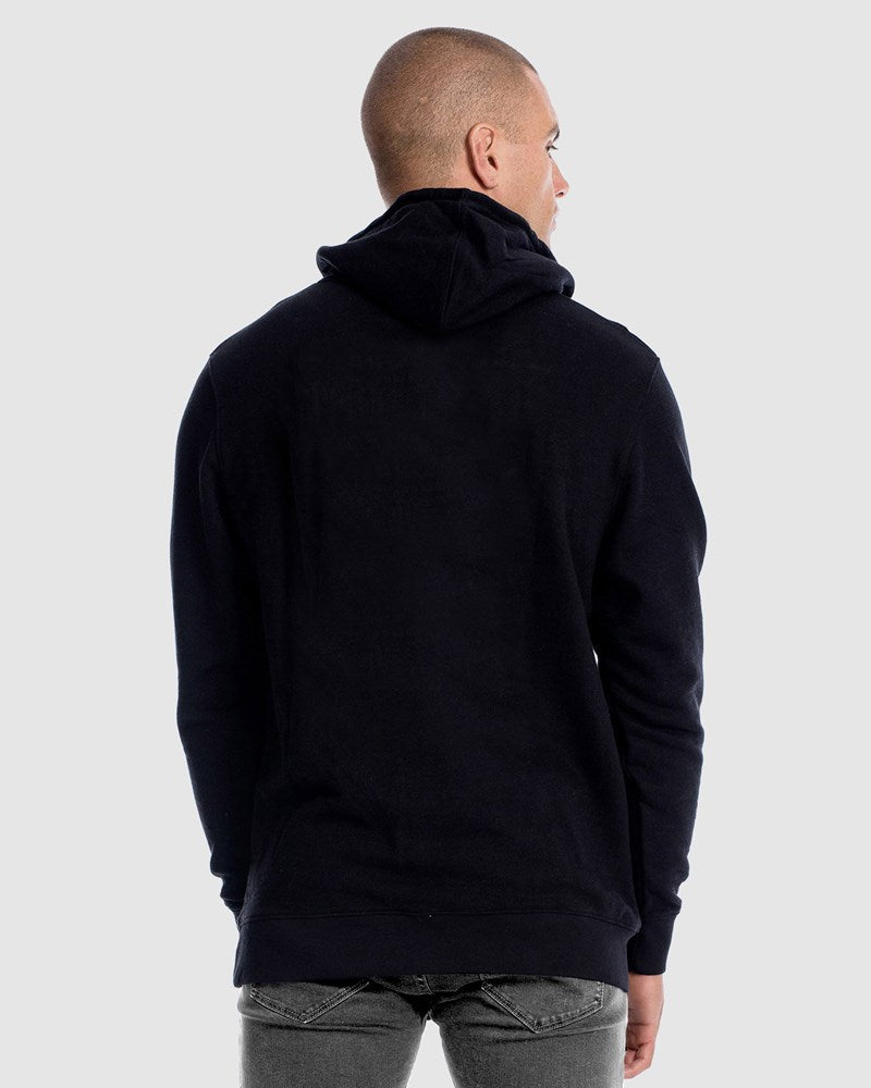 Classic Mono Embroidery Hoodie