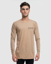 Ethos Crest Long Sleeve Tee