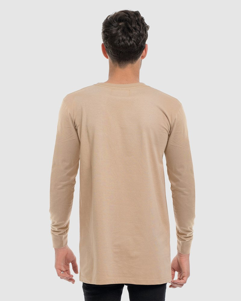 Ethos Crest Long Sleeve Tee