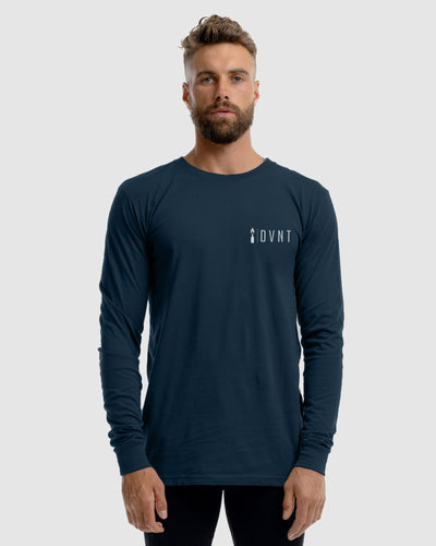 Ethos Crest Long Sleeve Tee