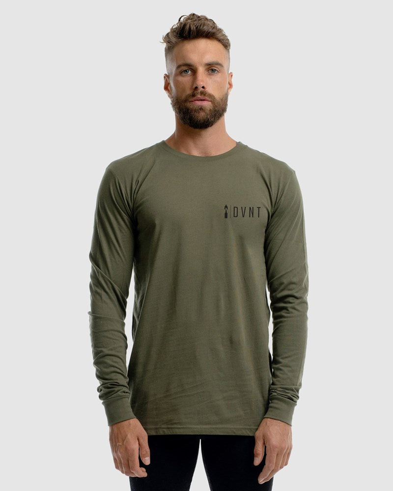 Ethos Crest Long Sleeve Tee