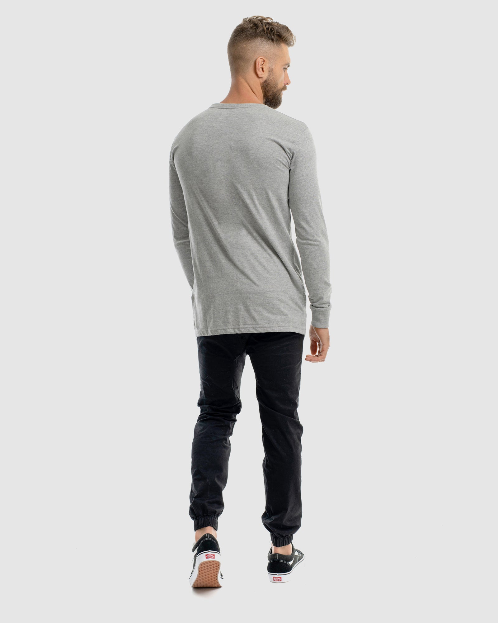 Anchor Embroidery Long Sleeve Tee