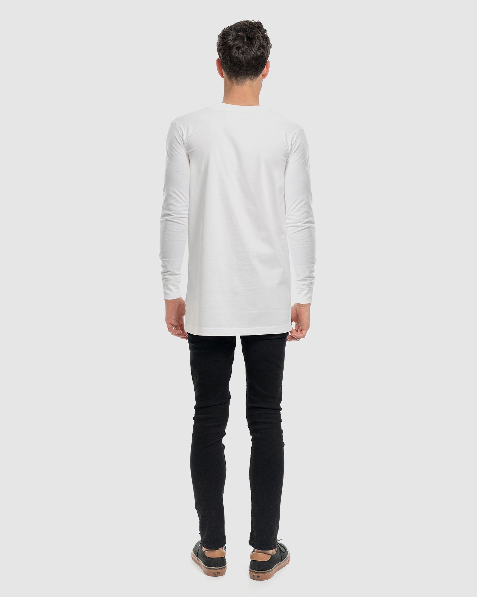 Anchor Embroidery Long Sleeve Tee