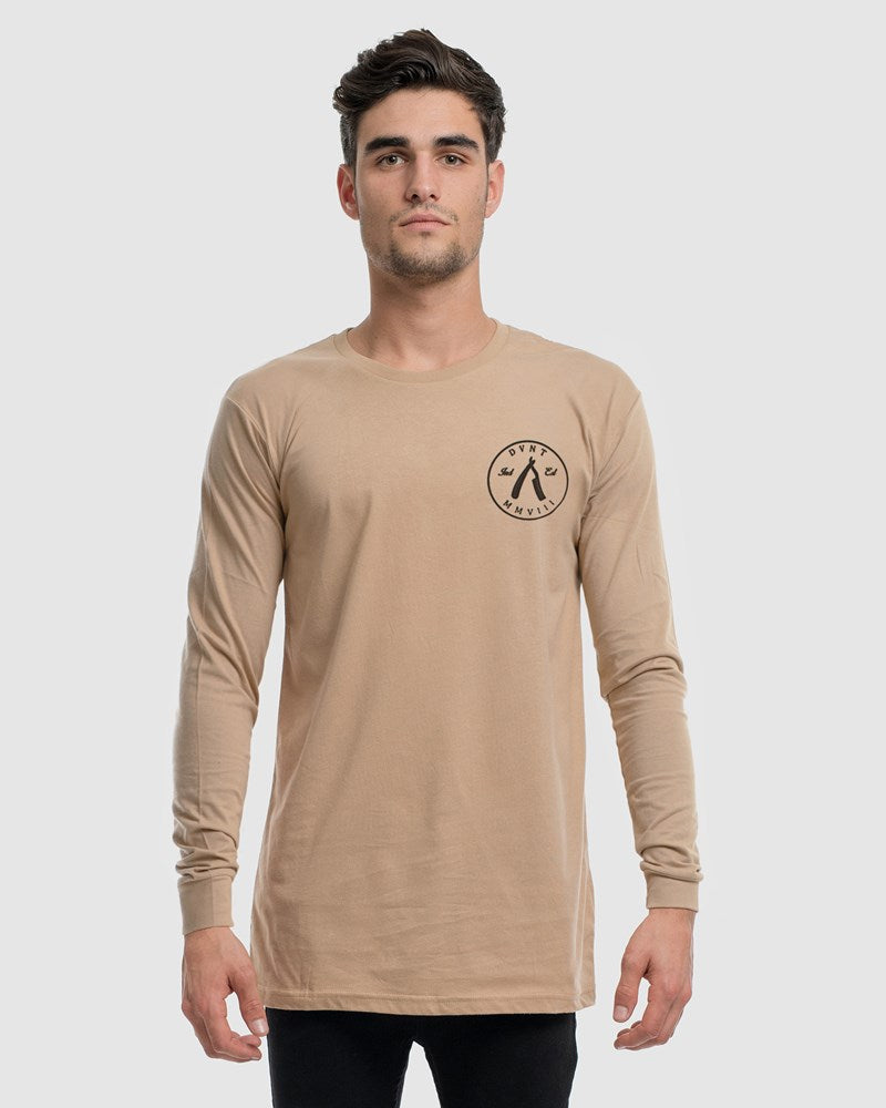 Cut Throat Crest Long Sleeve Tee