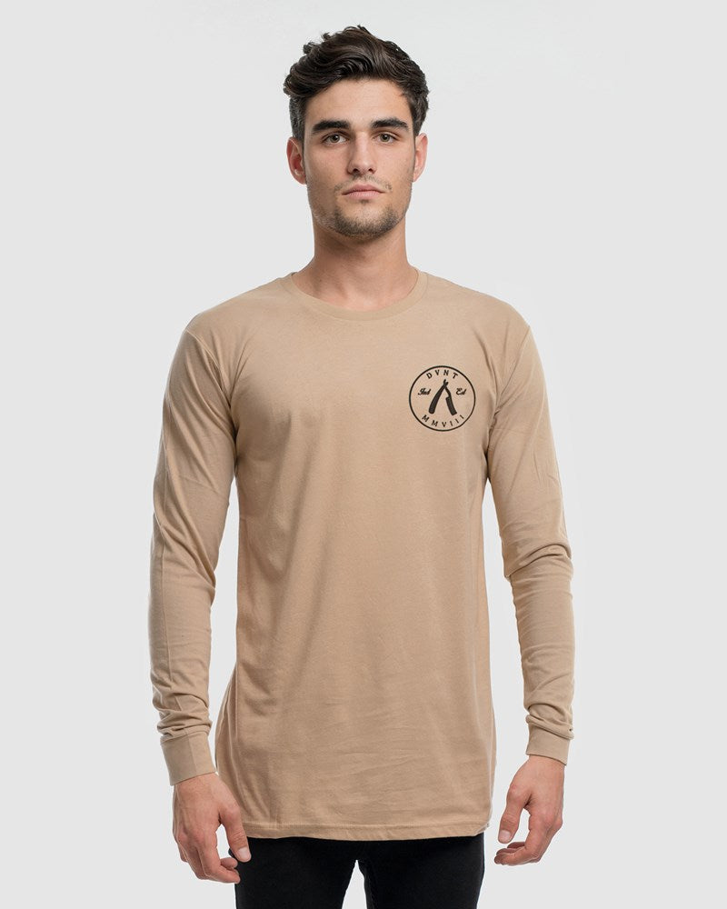 Cut Throat Crest Long Sleeve Tee