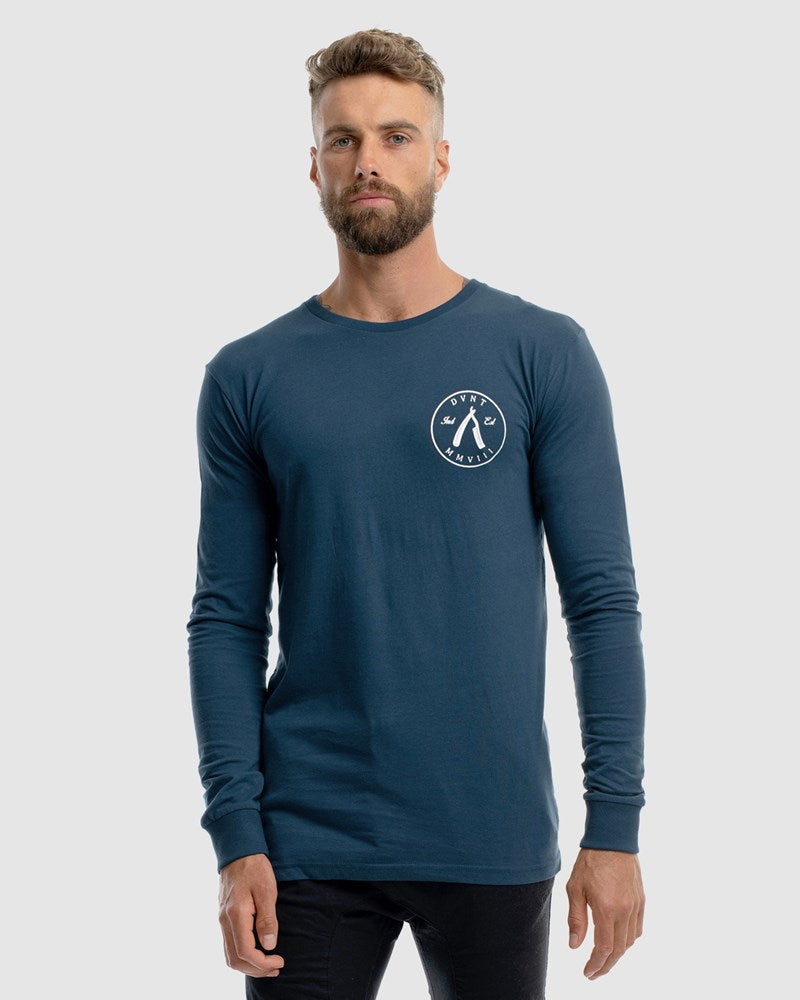 Cut Throat Crest Long Sleeve Tee