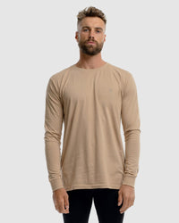 Classic Mono Embroidery Long Sleeve Tee