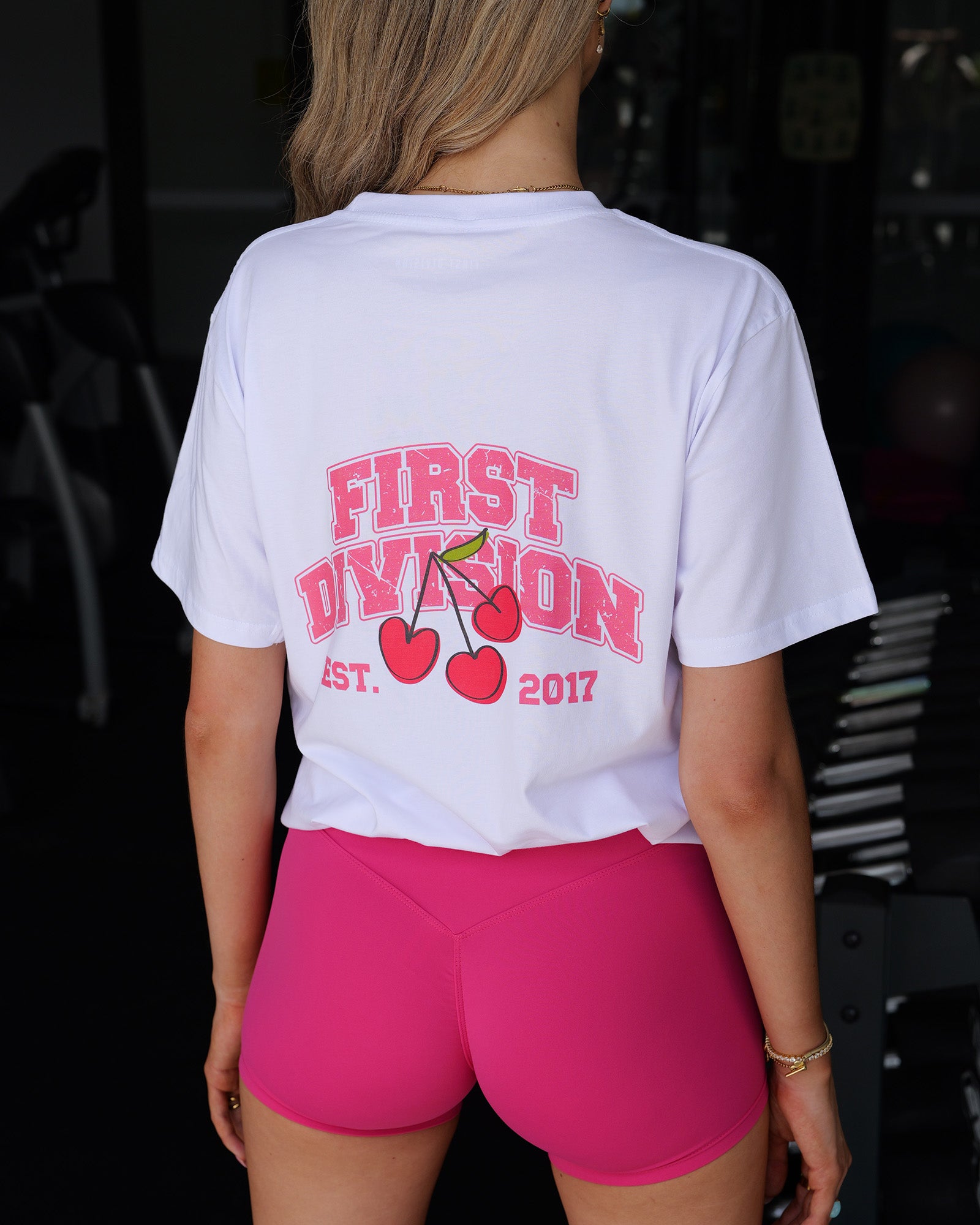 Cherry Varsity Tee