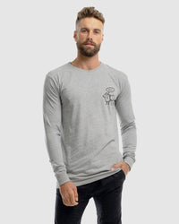 Don't Be Negative Long Sleeve Tee