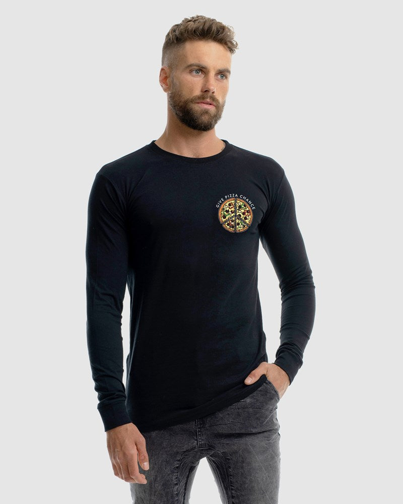 Pizza Long Sleeve Tee