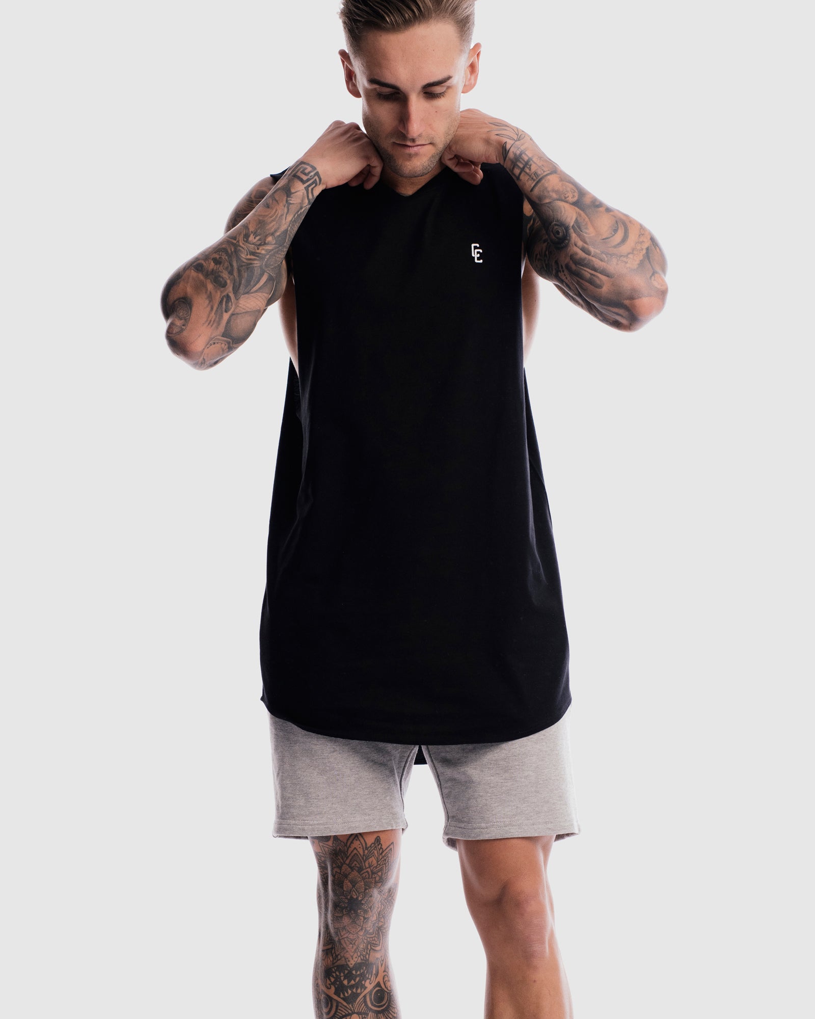 Cypher Rise Curved Hem Tank