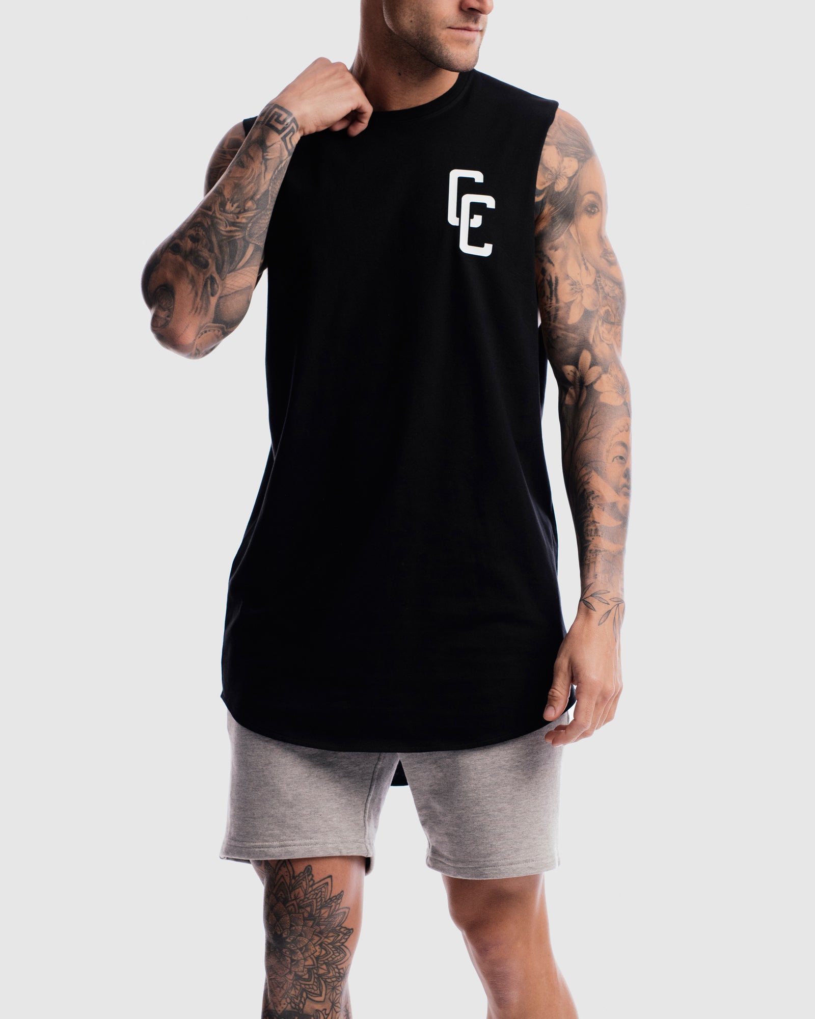 Big Cypher Curved Hem Tank