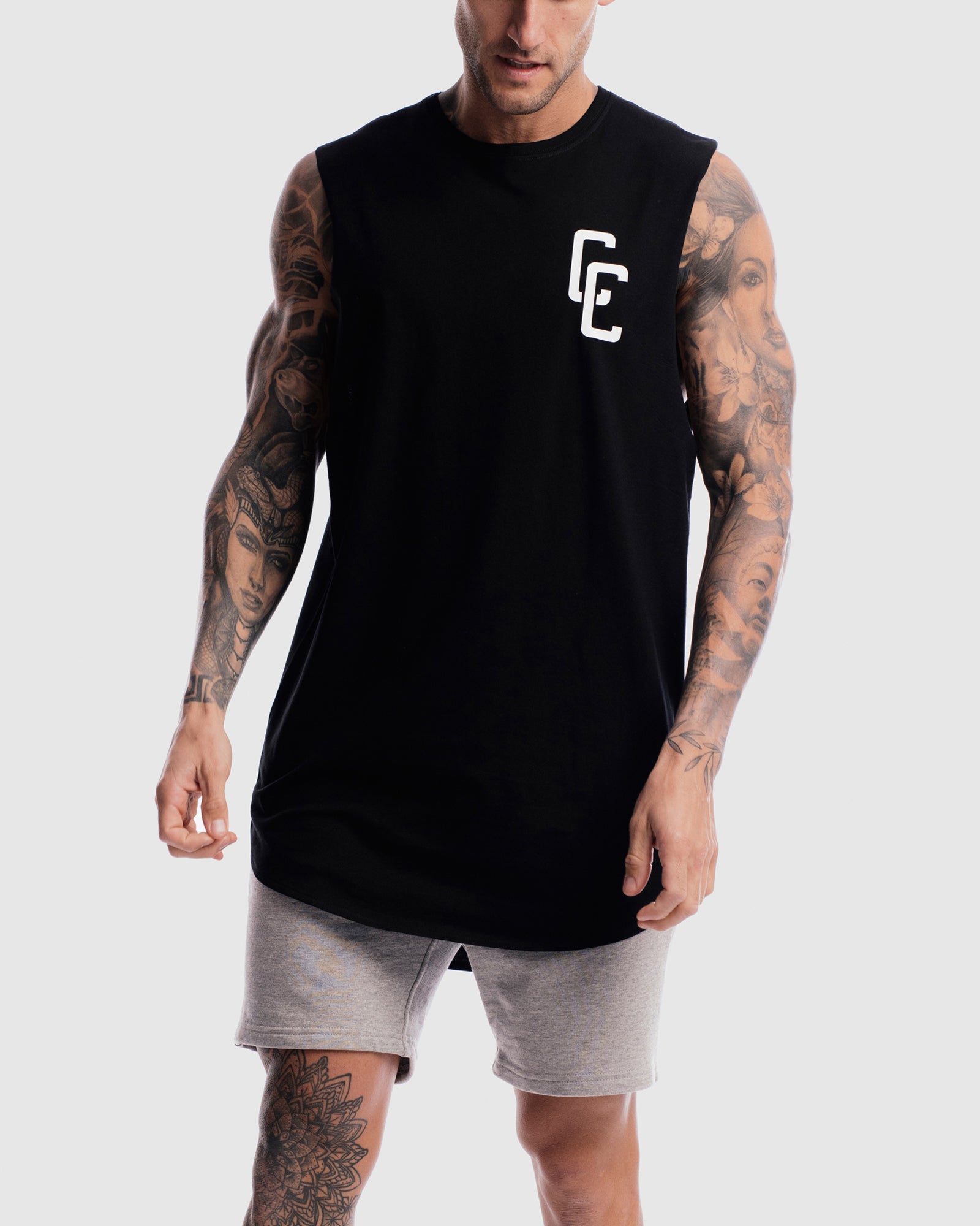 Big Cypher Curved Hem Tank