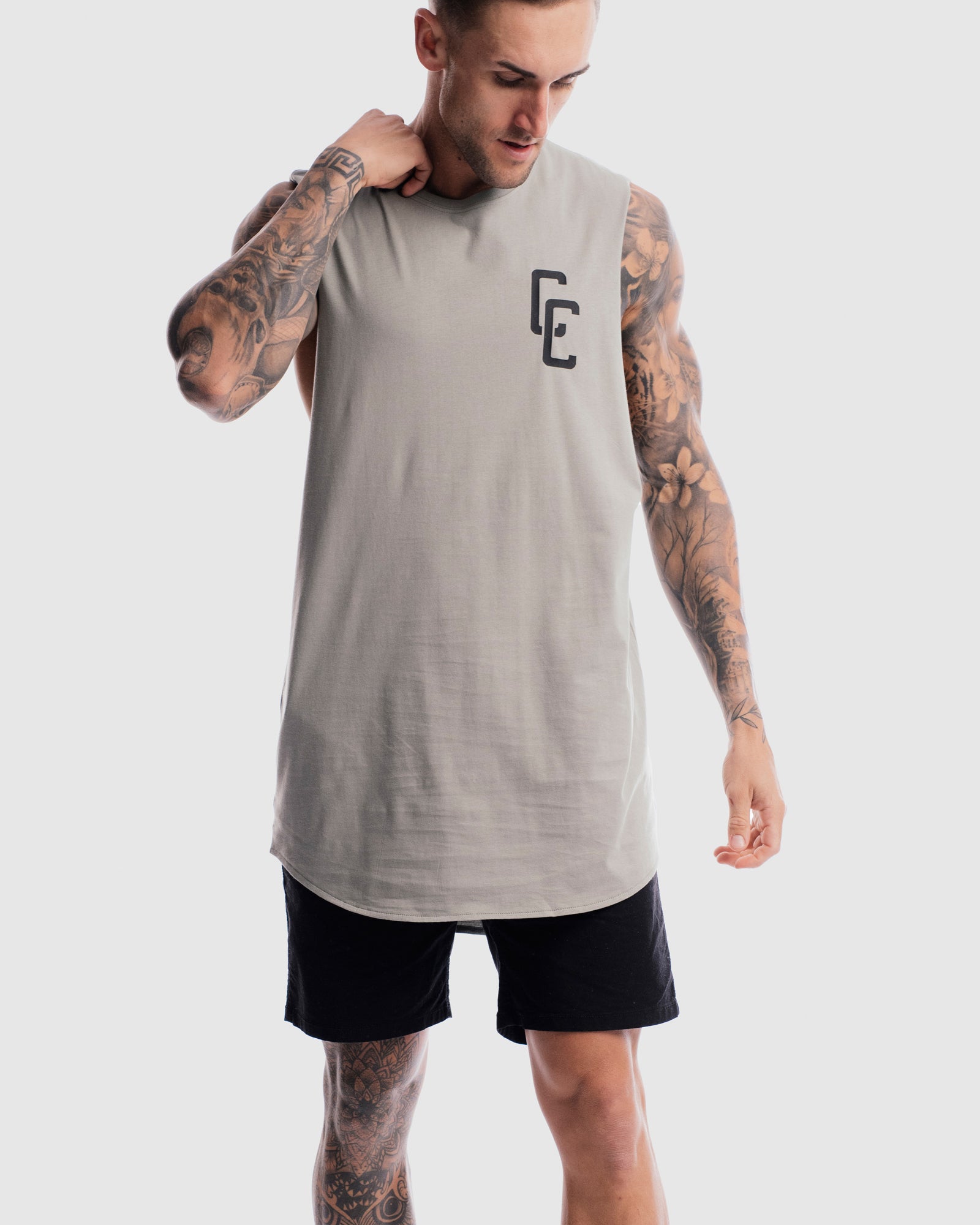 Big Cypher Curved Hem Tank