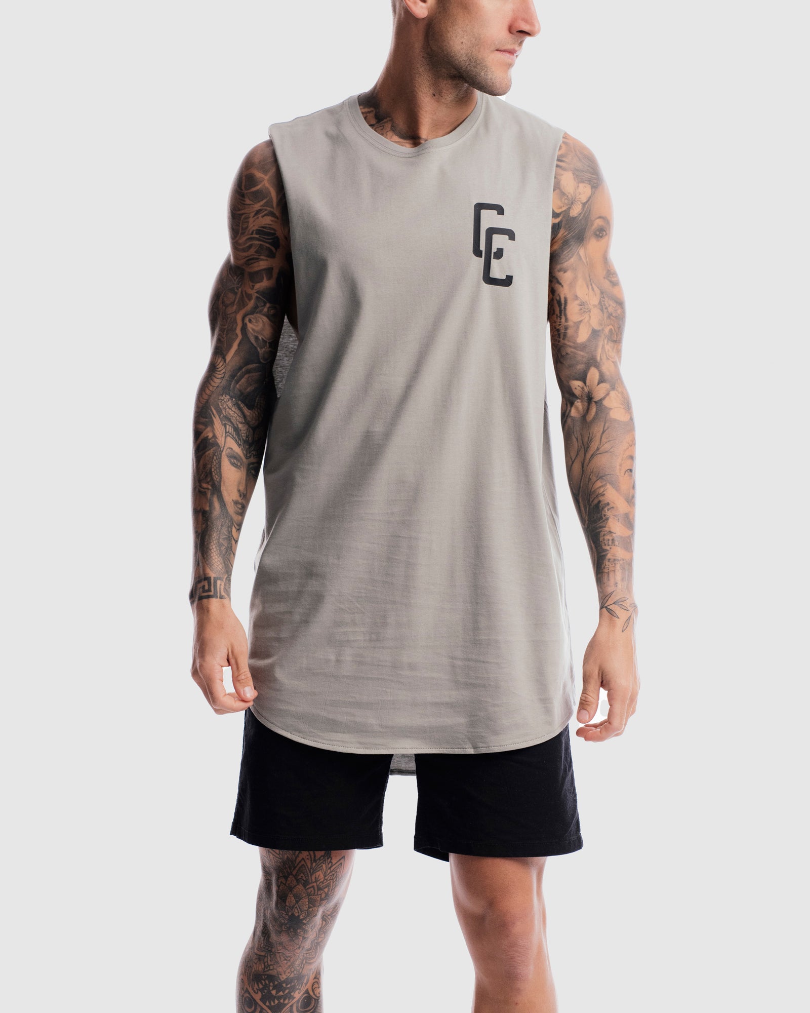 Big Cypher Curved Hem Tank