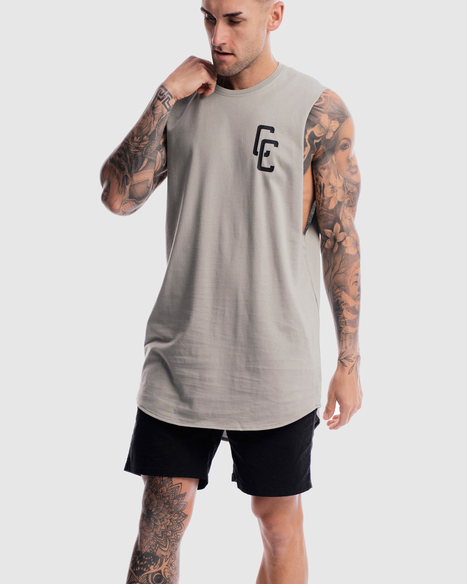 Big Cypher Curved Hem Tank