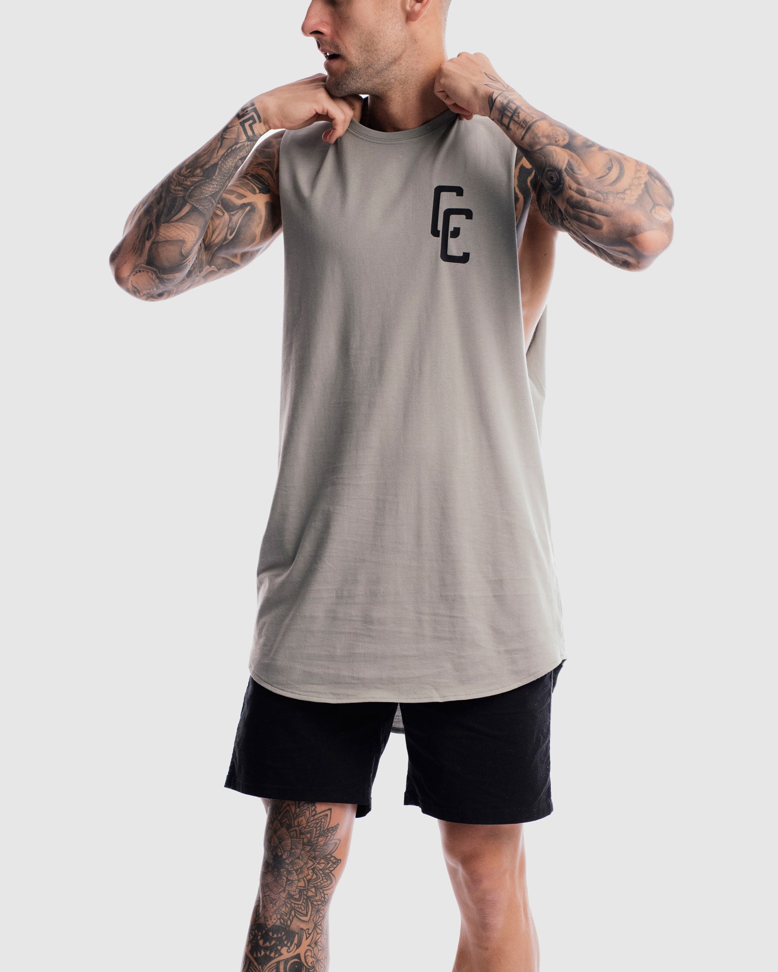 Big Cypher Curved Hem Tank