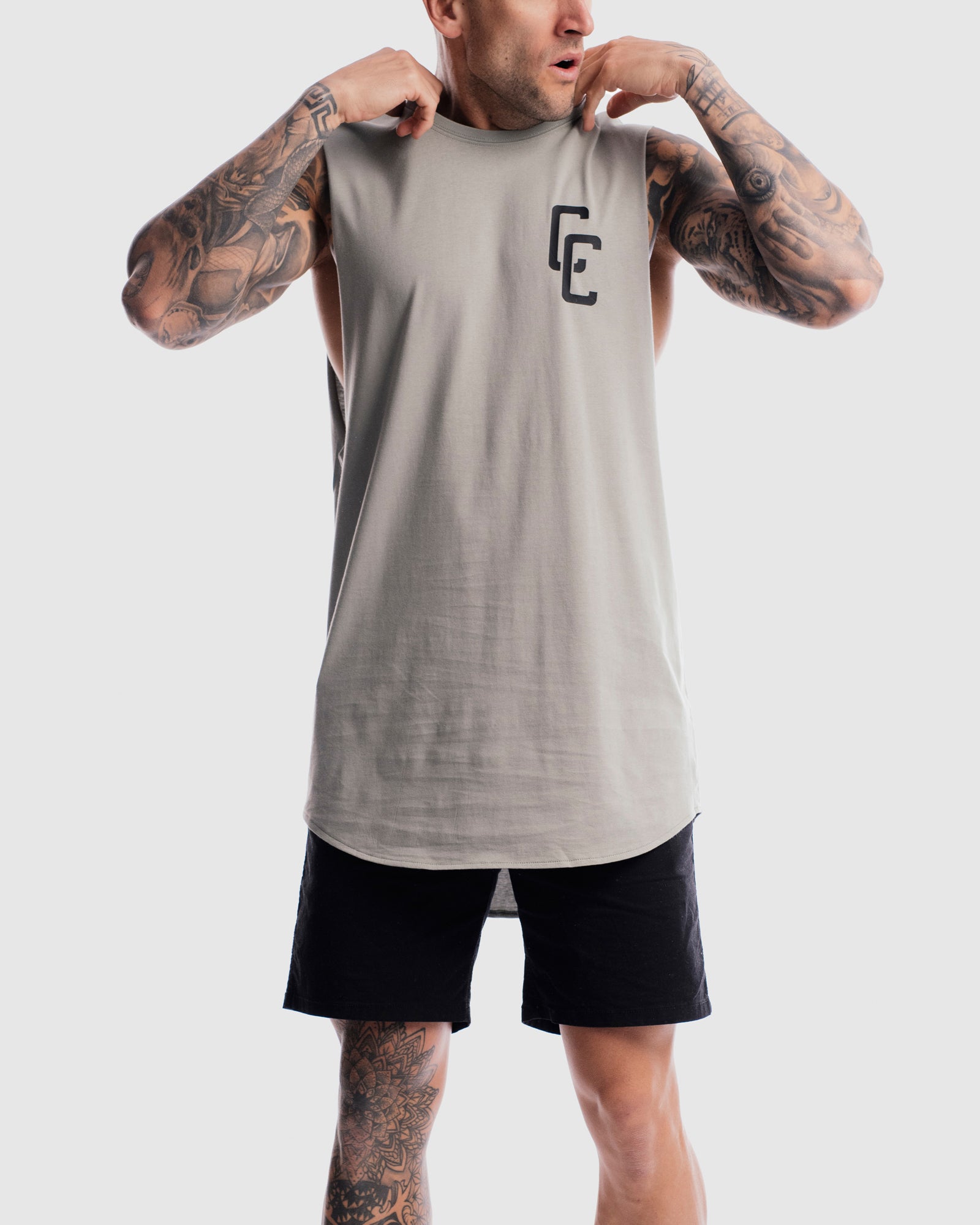 Big Cypher Curved Hem Tank