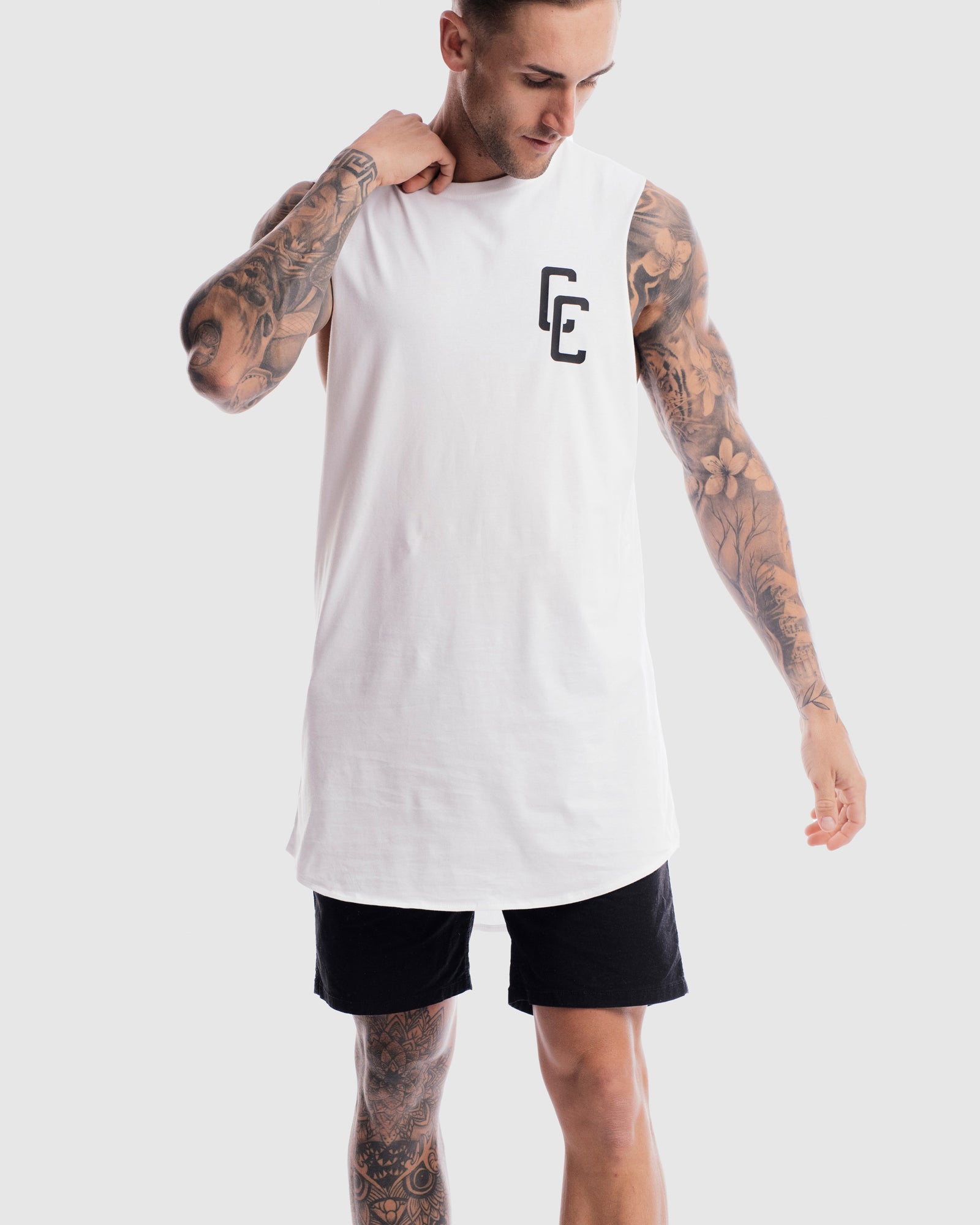 Big Cypher Curved Hem Tank