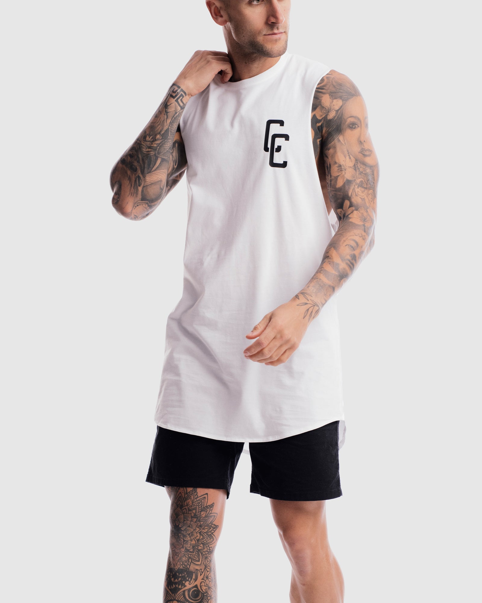 Big Cypher Curved Hem Tank