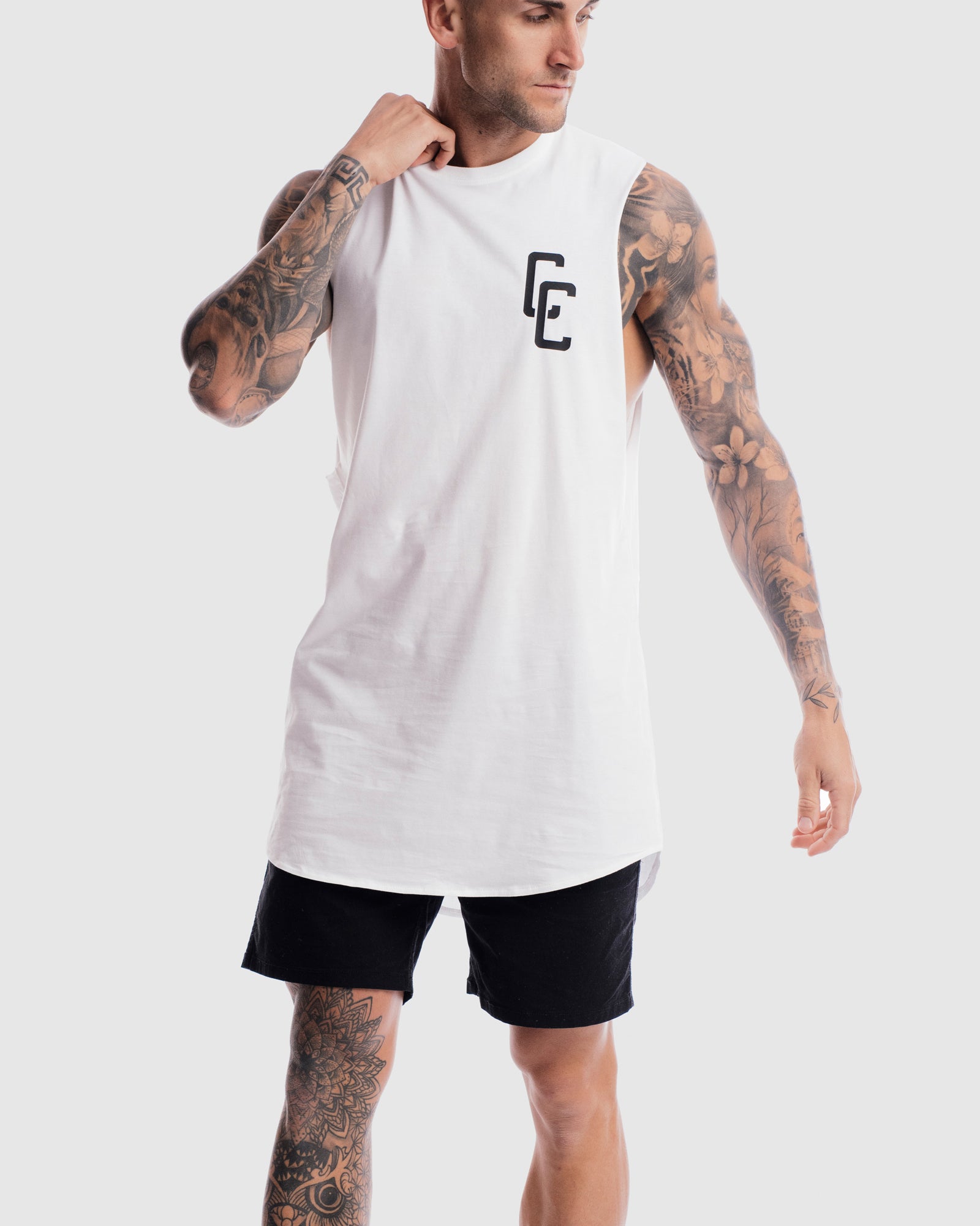 Big Cypher Curved Hem Tank