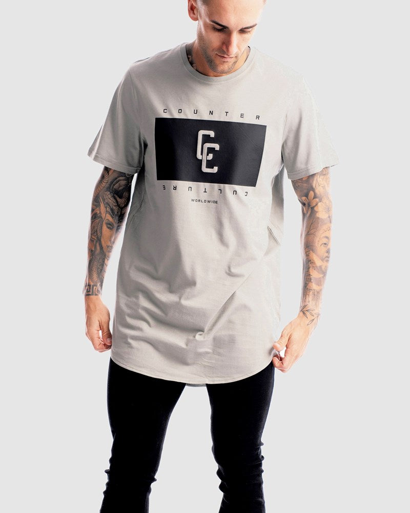 Blackout Curved Hem Tee