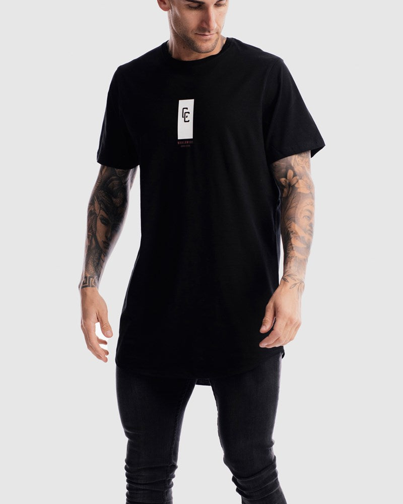 Runway Curved Hem Tee