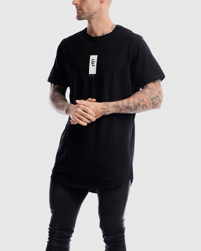 Runway Curved Hem Tee