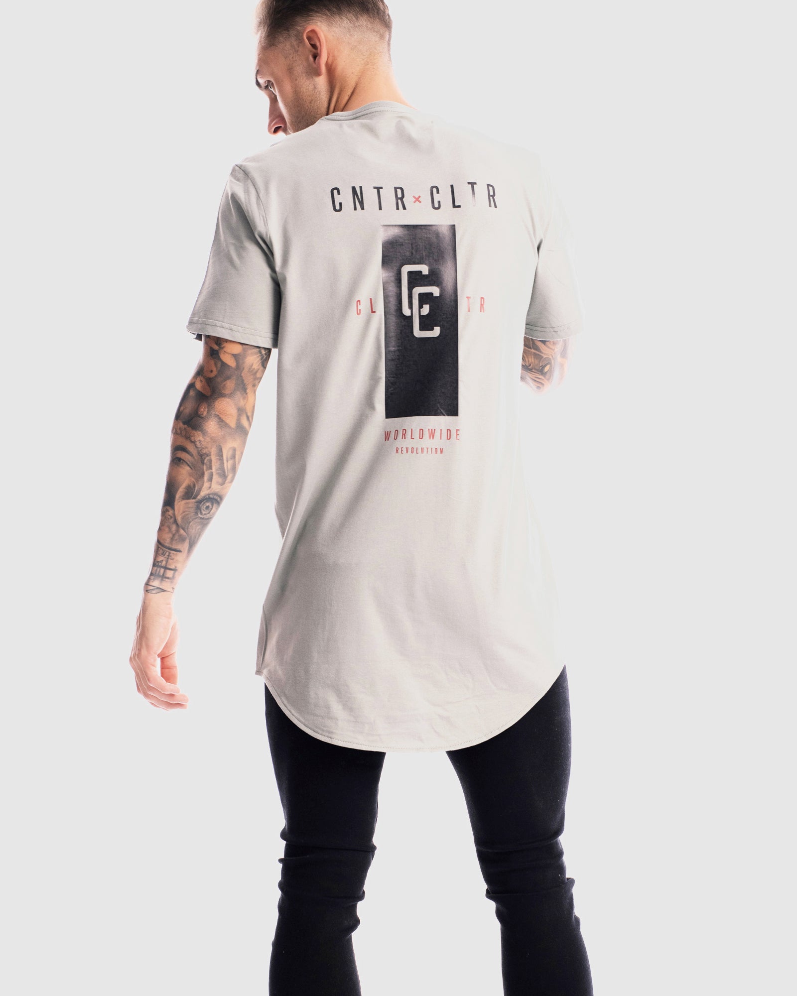 Runway Curved Hem Tee