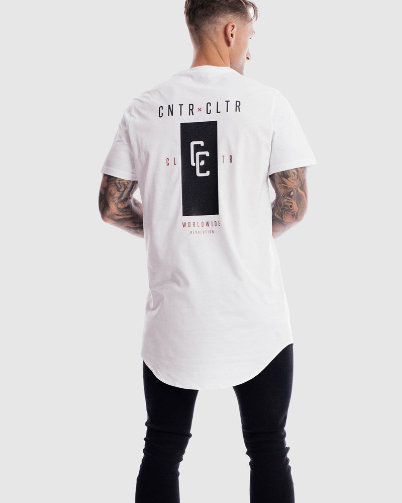 Runway Curved Hem Tee