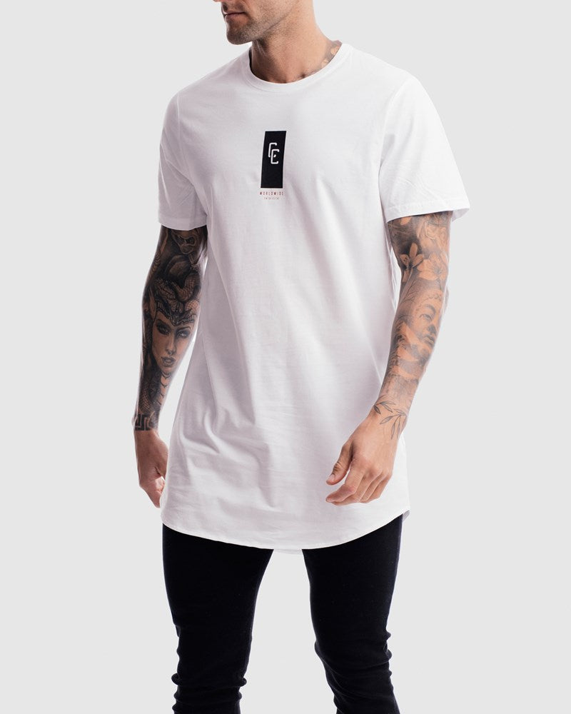 Runway Curved Hem Tee