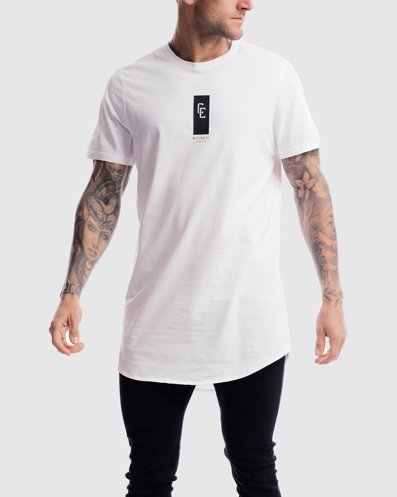 Runway Curved Hem Tee