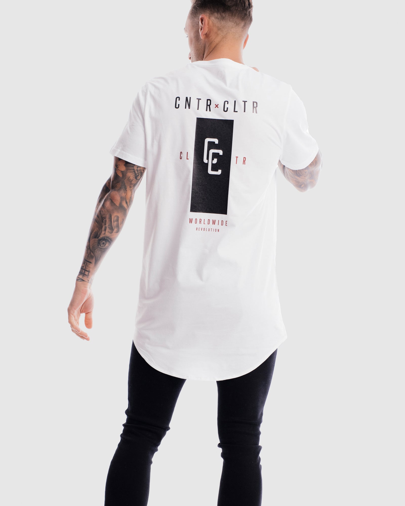 Runway Curved Hem Tee