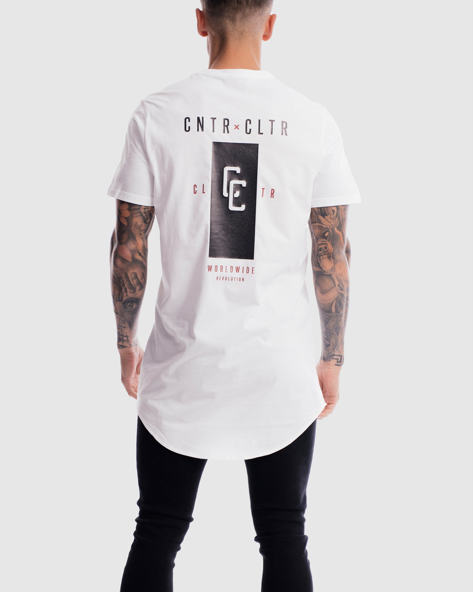 Runway Curved Hem Tee