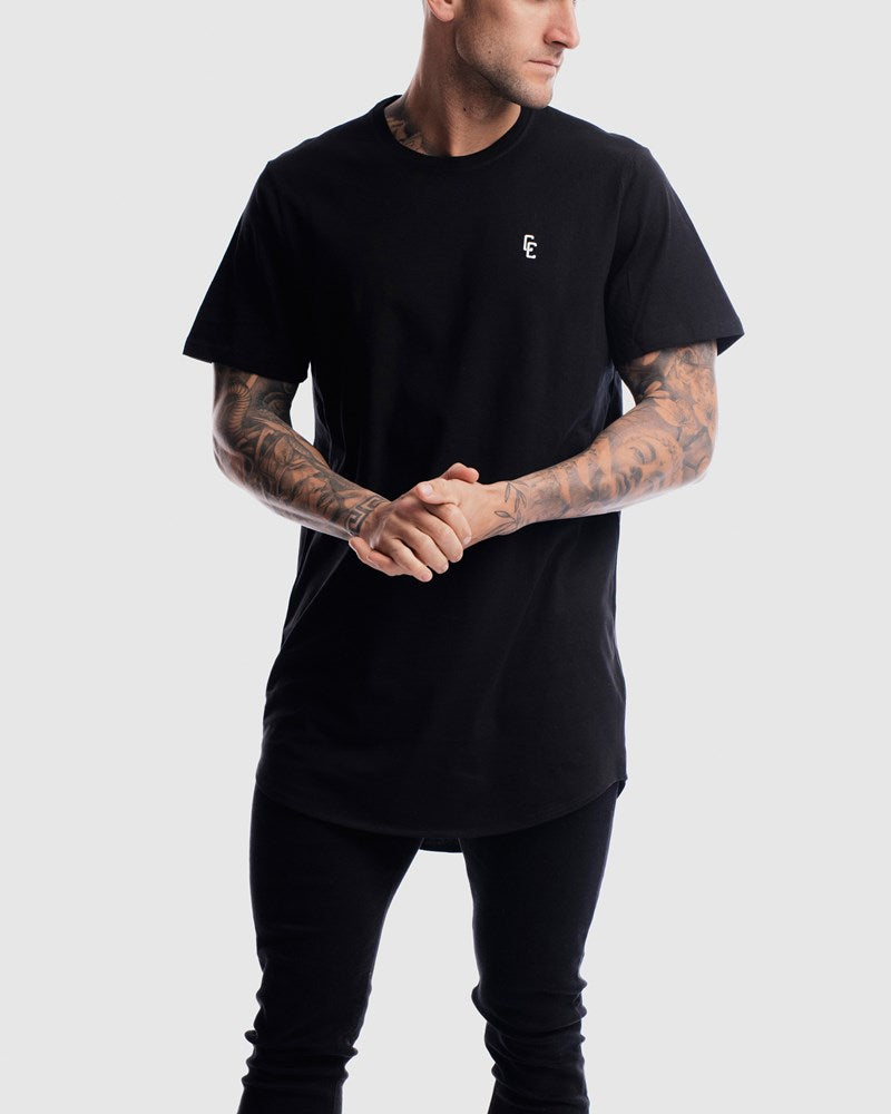 Cypher Rise Curved Hem Tee