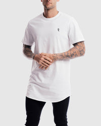 Cypher Rise Curved Hem Tee