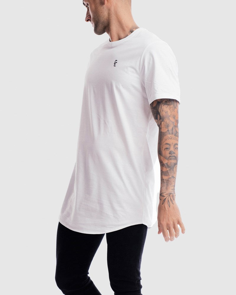 Cypher Rise Curved Hem Tee