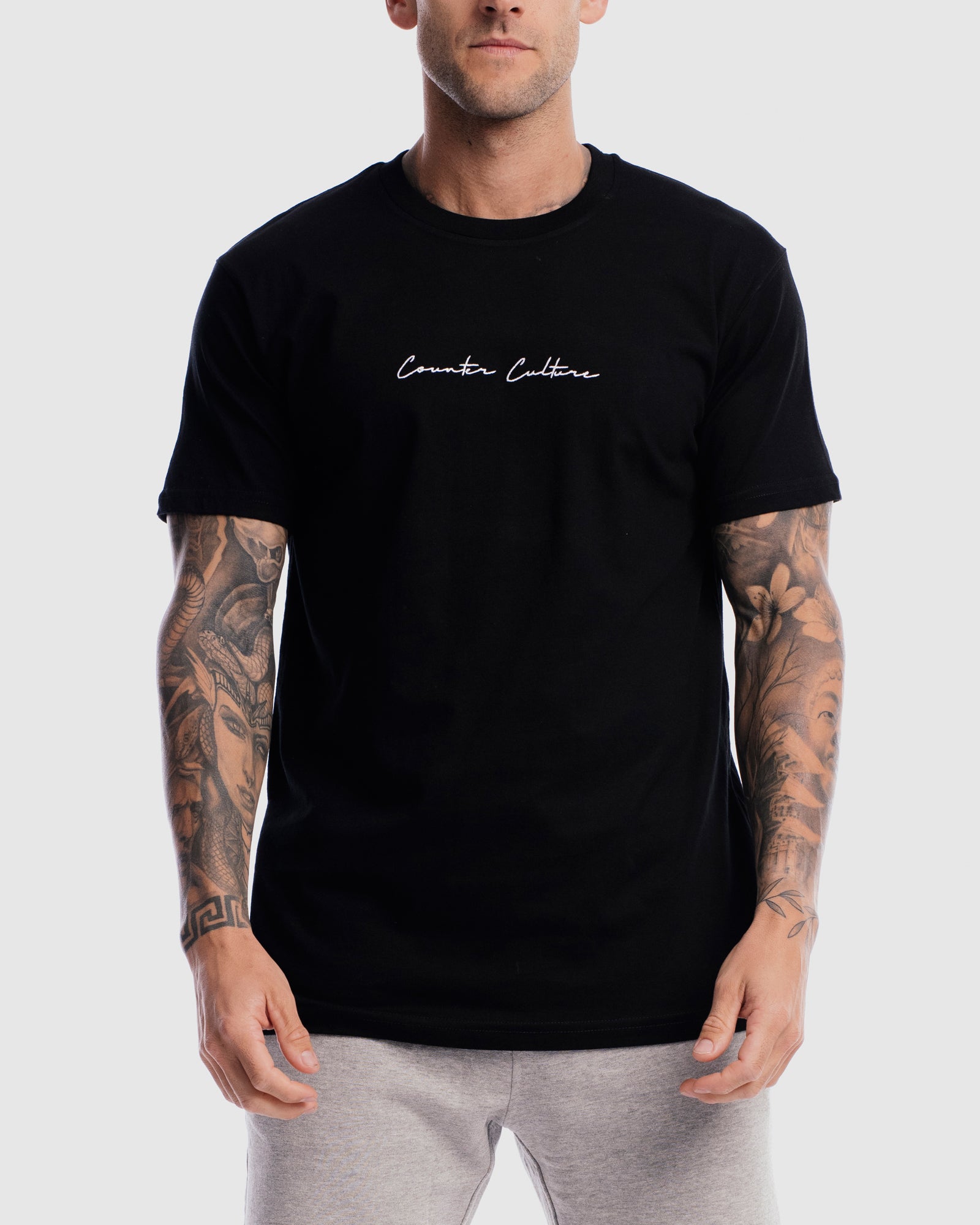Autograph Embroidery Tee
