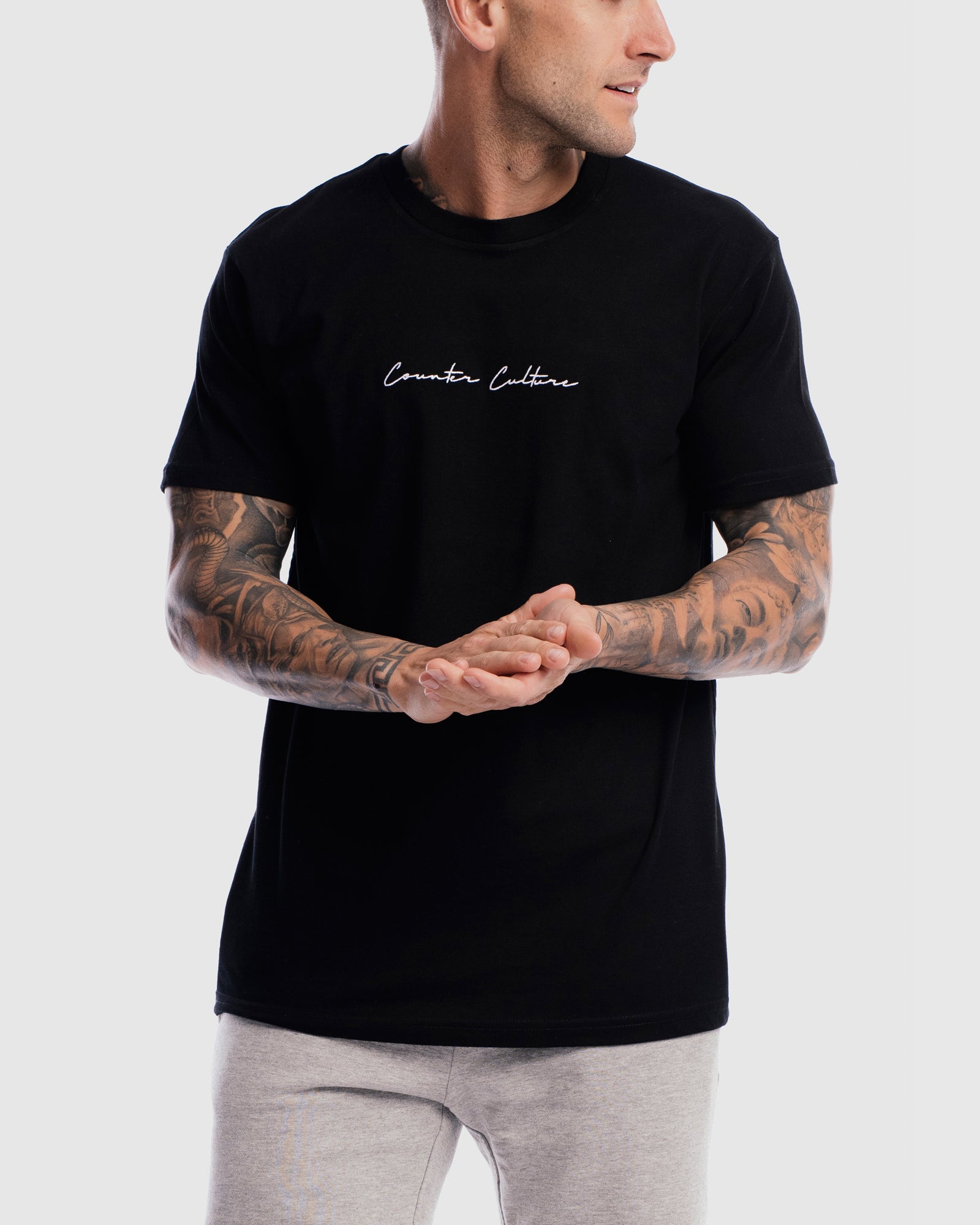 Autograph Embroidery Tee