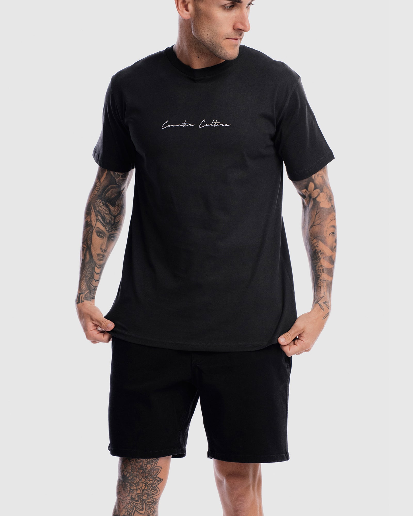 Autograph Embroidery Tee