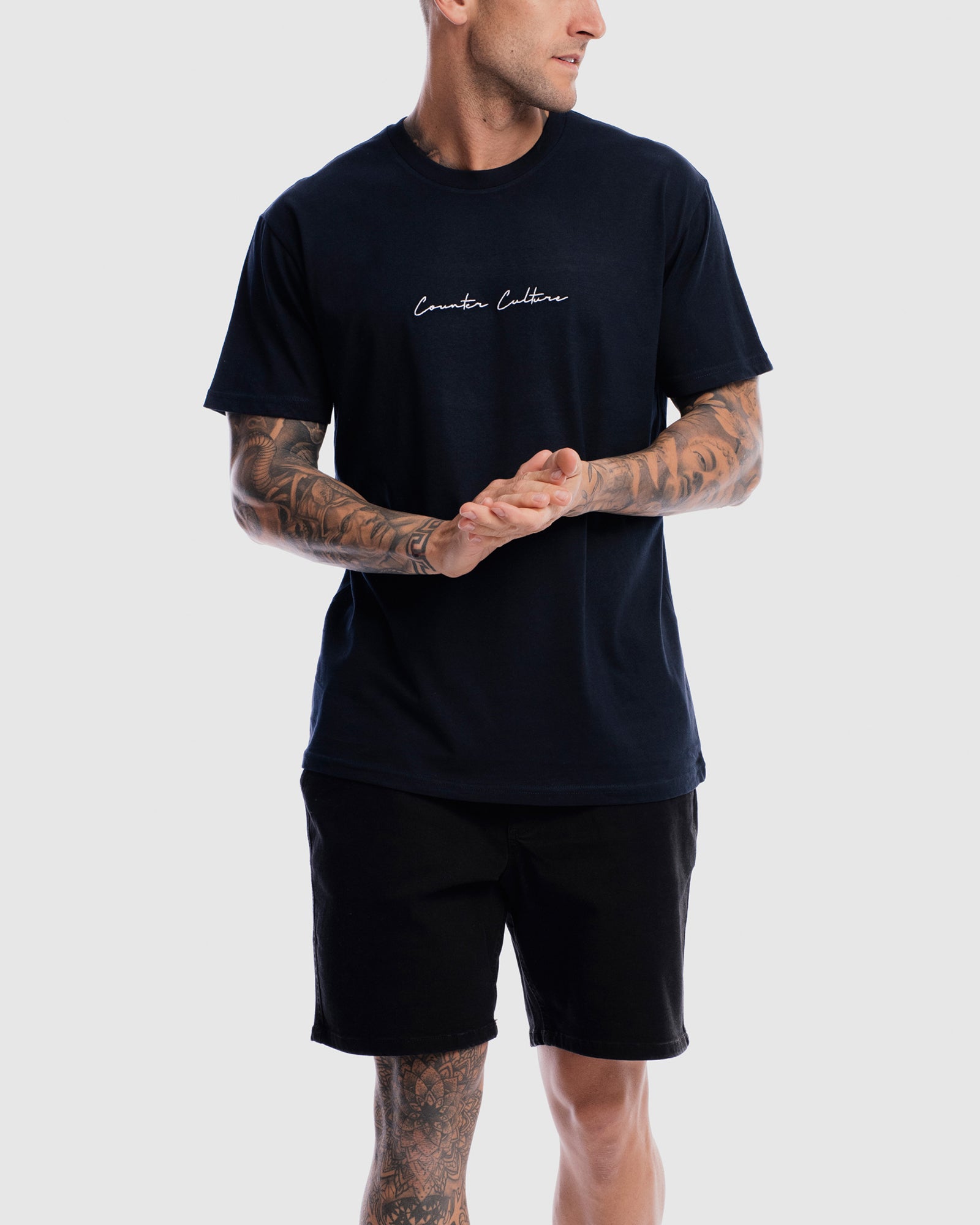 Autograph Embroidery Tee