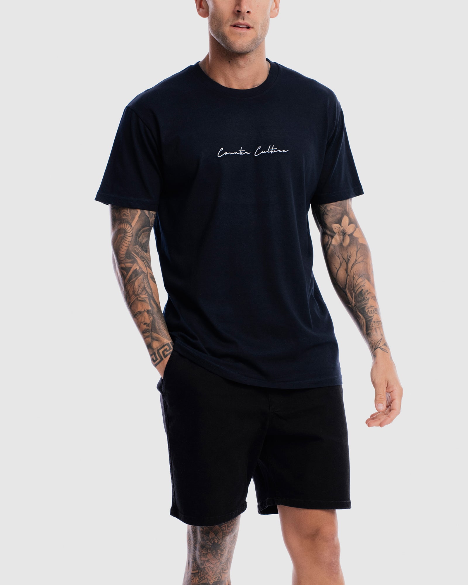 Autograph Embroidery Tee